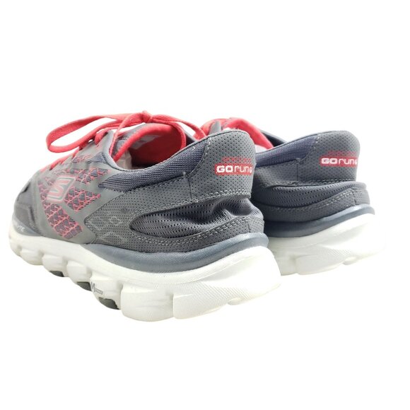 Skechers Go Run Mens Size 13 Gray Athletic Shoes Lightweight Breathable Mesh - Picture 4 of 9